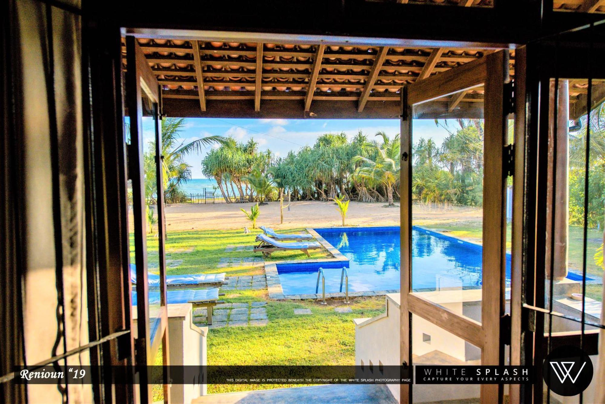 Ardeen Villa - Superb 3 Bedroom Beachfront For 6, Bb, Free Pick Up For 7 Night Stays Arriving Together, Fully Serviced, Taxes Included 탕갈레 외부 사진